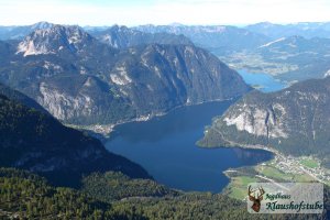 Der Hallstätter See vom Krippenstein aus